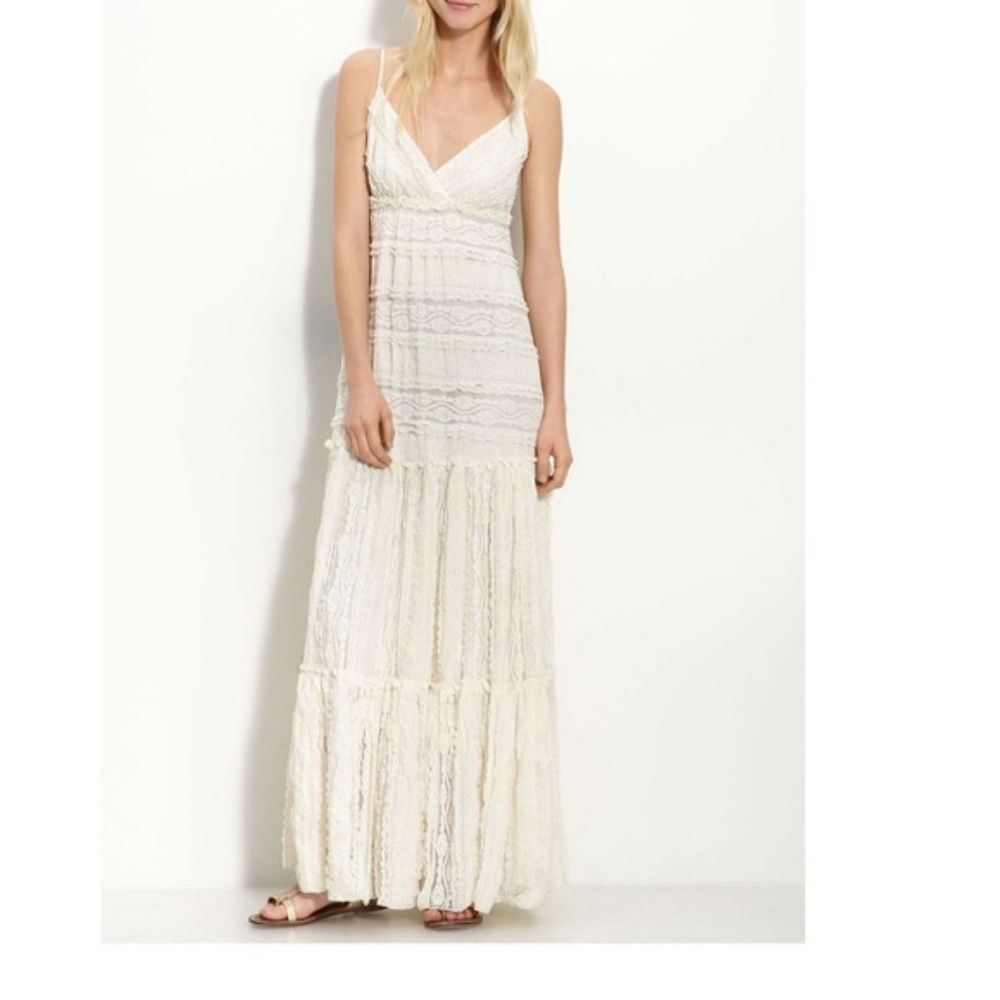 Willow & Clay Boho Lace Maxi Dress